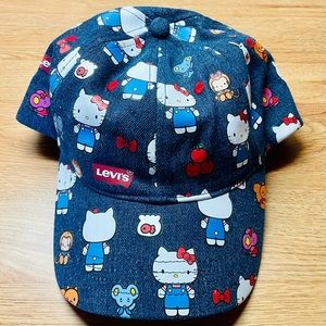 NWOT LEVIS X HELLO KITTY Baseball Hat